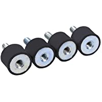 Yosoo 4Pcs Caucho Monta Amortiguador Anti vibración silentblock Coche Barco bobinas M6 (Size : M6)